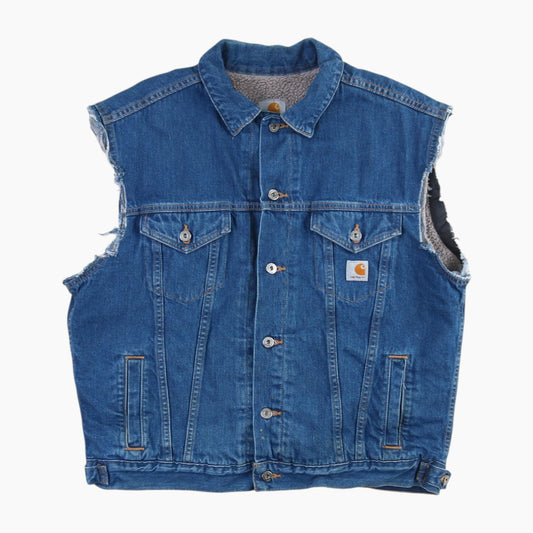 Lined Vest - Denim