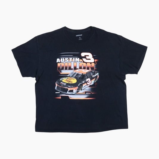 Vintage 'Austin Dillon' T-shirt - Black