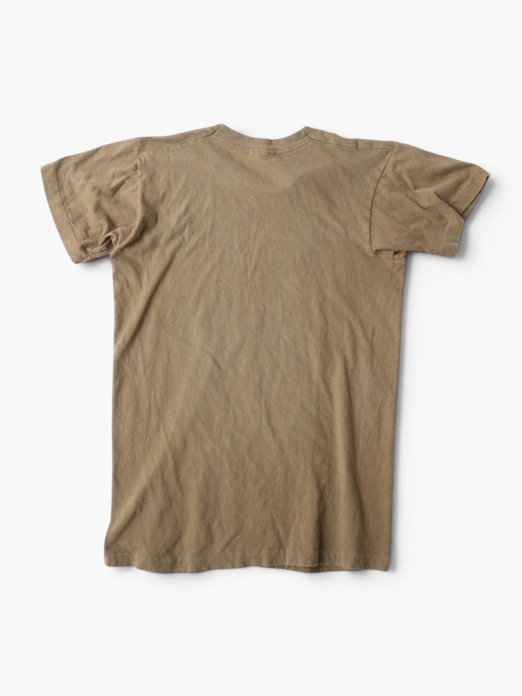 Khaki Single Stitch T-Shirt