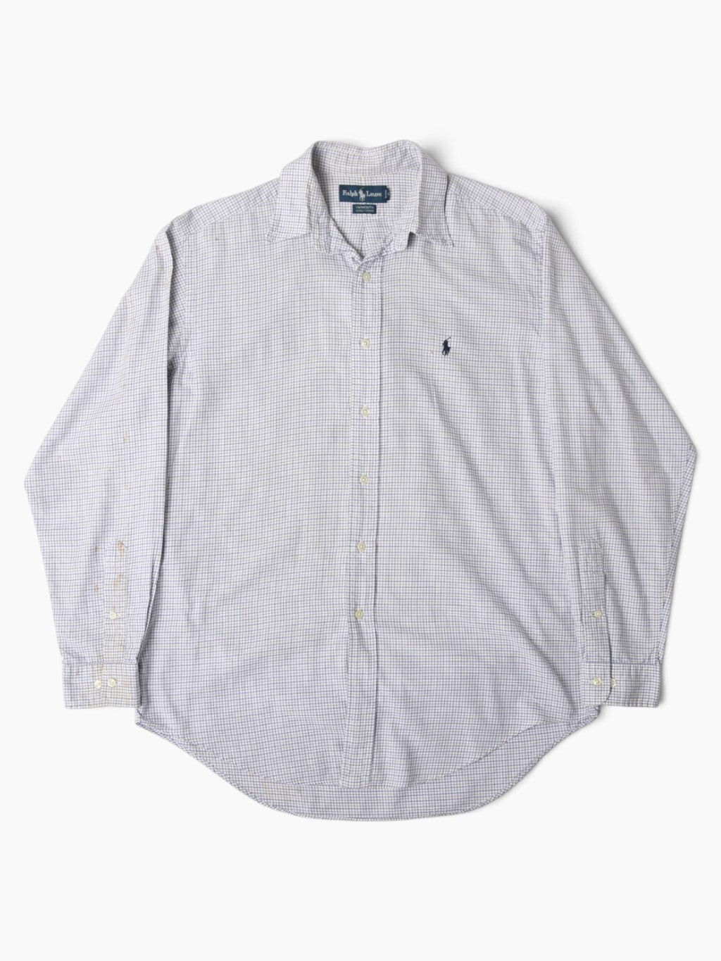 Vintage Shirt - White Check