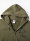 'USMC' Zipped Hooded Sweatshirt