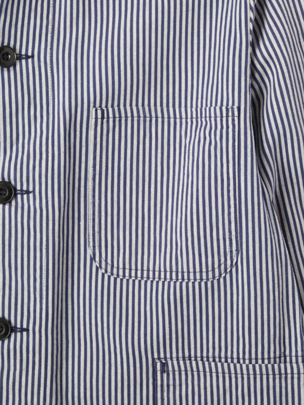 Vintage Chore Jacket - Hickory Stripe