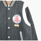 Vintage Varsity 'Desert Challenge' Bomber Jacket - Grey