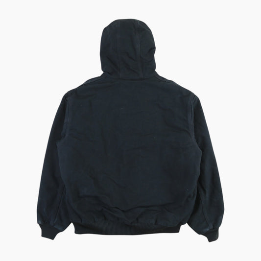 Hooded Active Jacket - Black