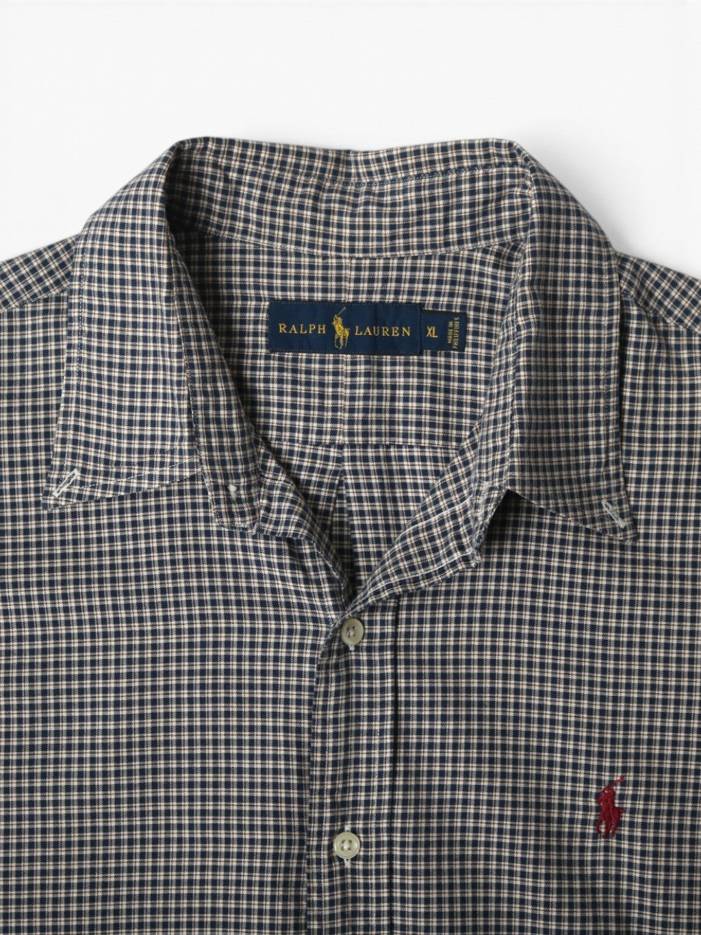 Vintage Shirt - Black Check