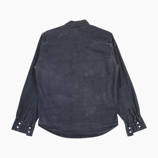 Weatern Denim Shirt - Black