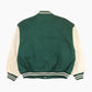 Vintage Varsity 'B' Bomber Jacket - Green