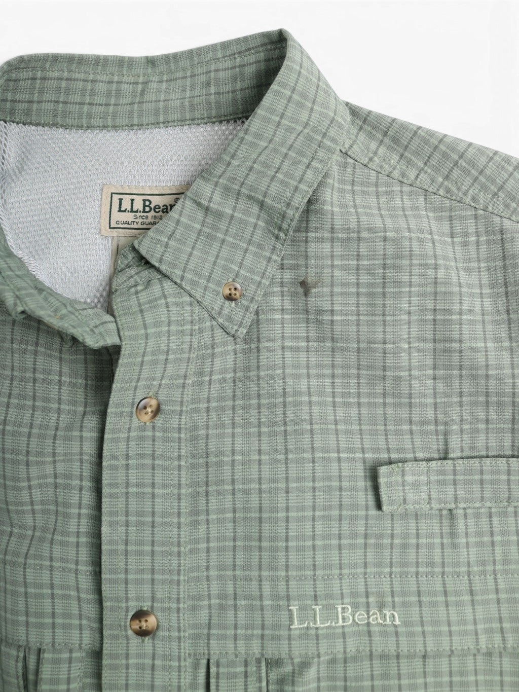 Vintage Shirt - Green Check