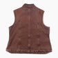 Lined Vest - Brown