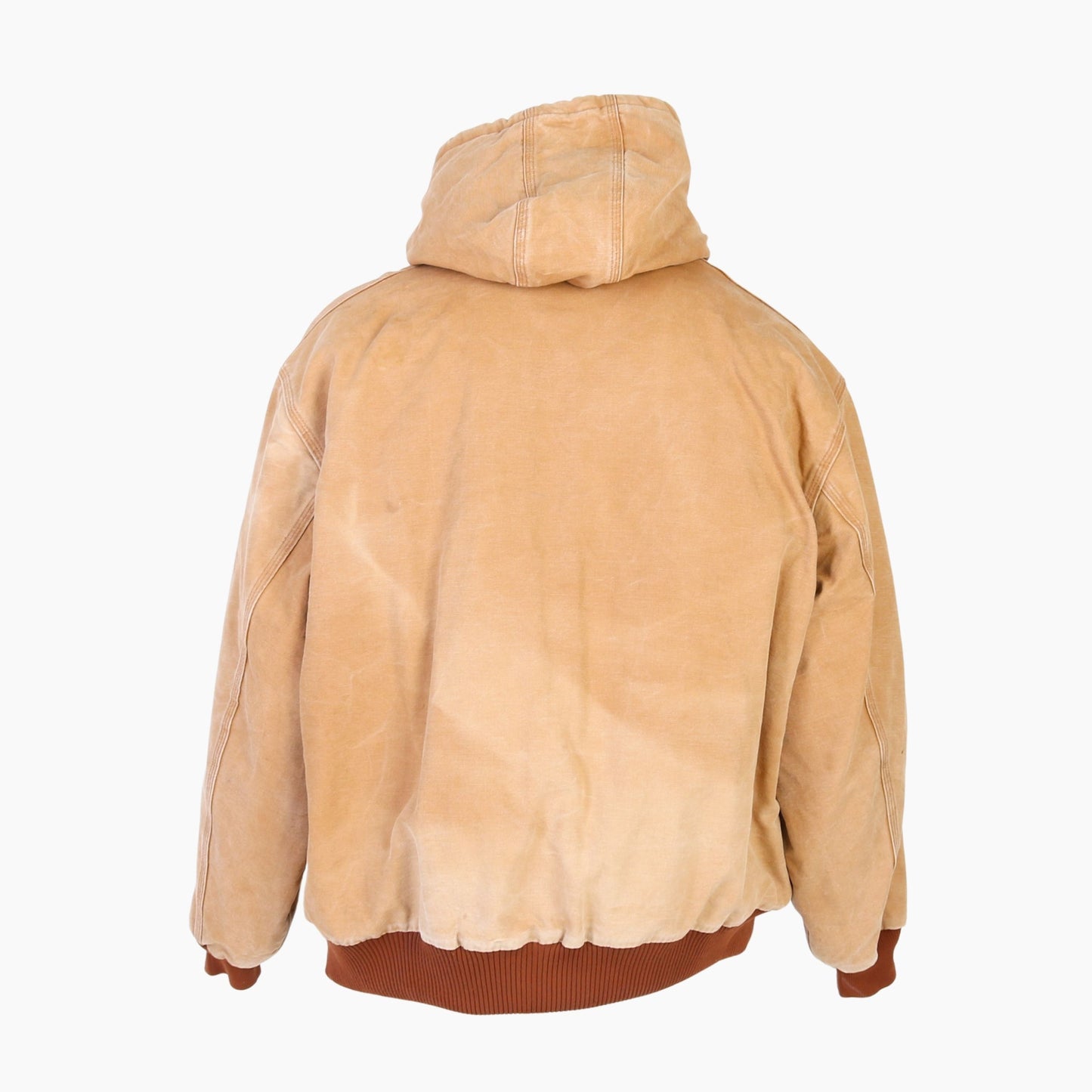 Active Hooded Jacket - Washed Hamilton Brown