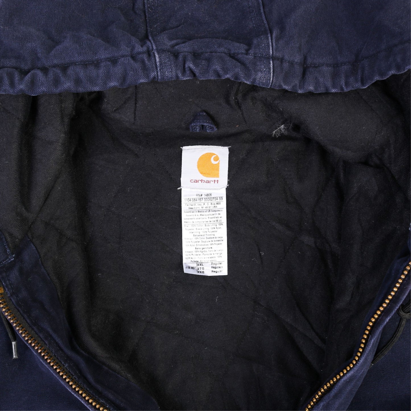 Active Hooded Jacket - Navy