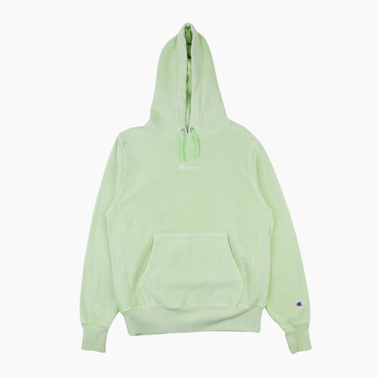 Embroidered Hooded Sweatshirt - Green