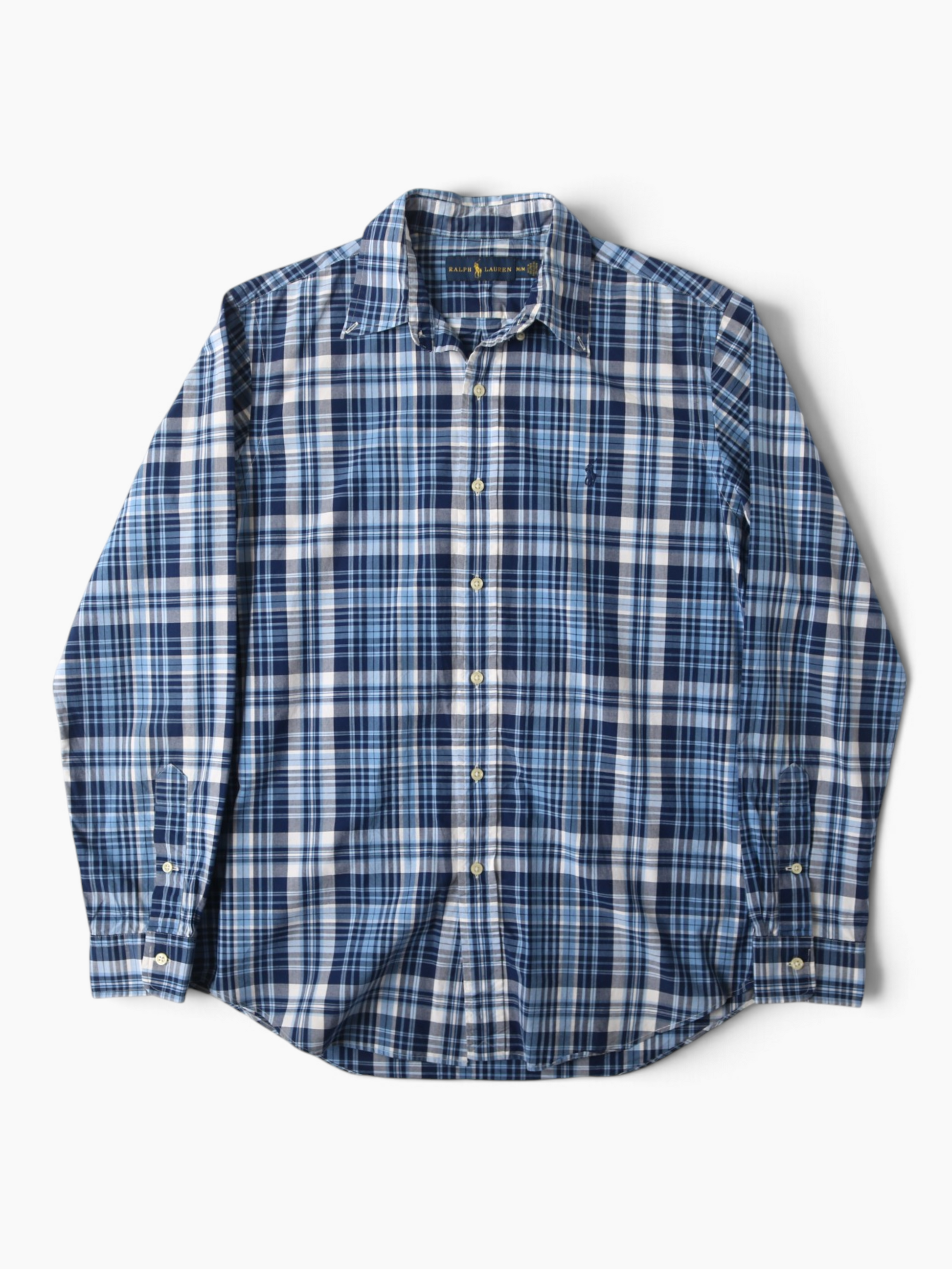 Vintage Shirt - Blue Check