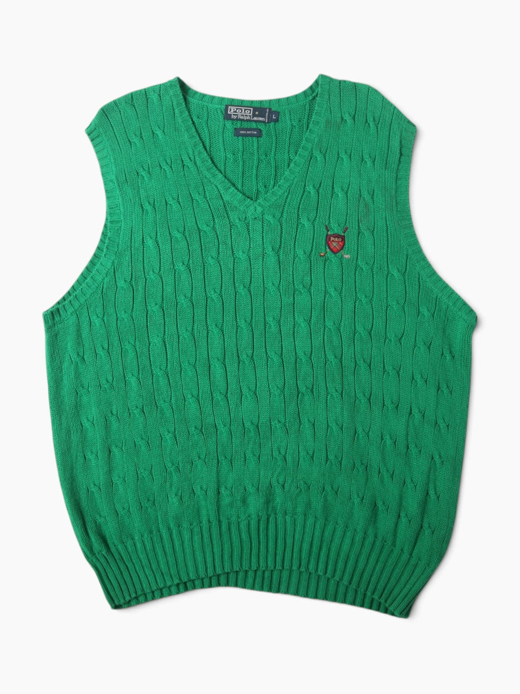Polo Golf Cable Knit Vest