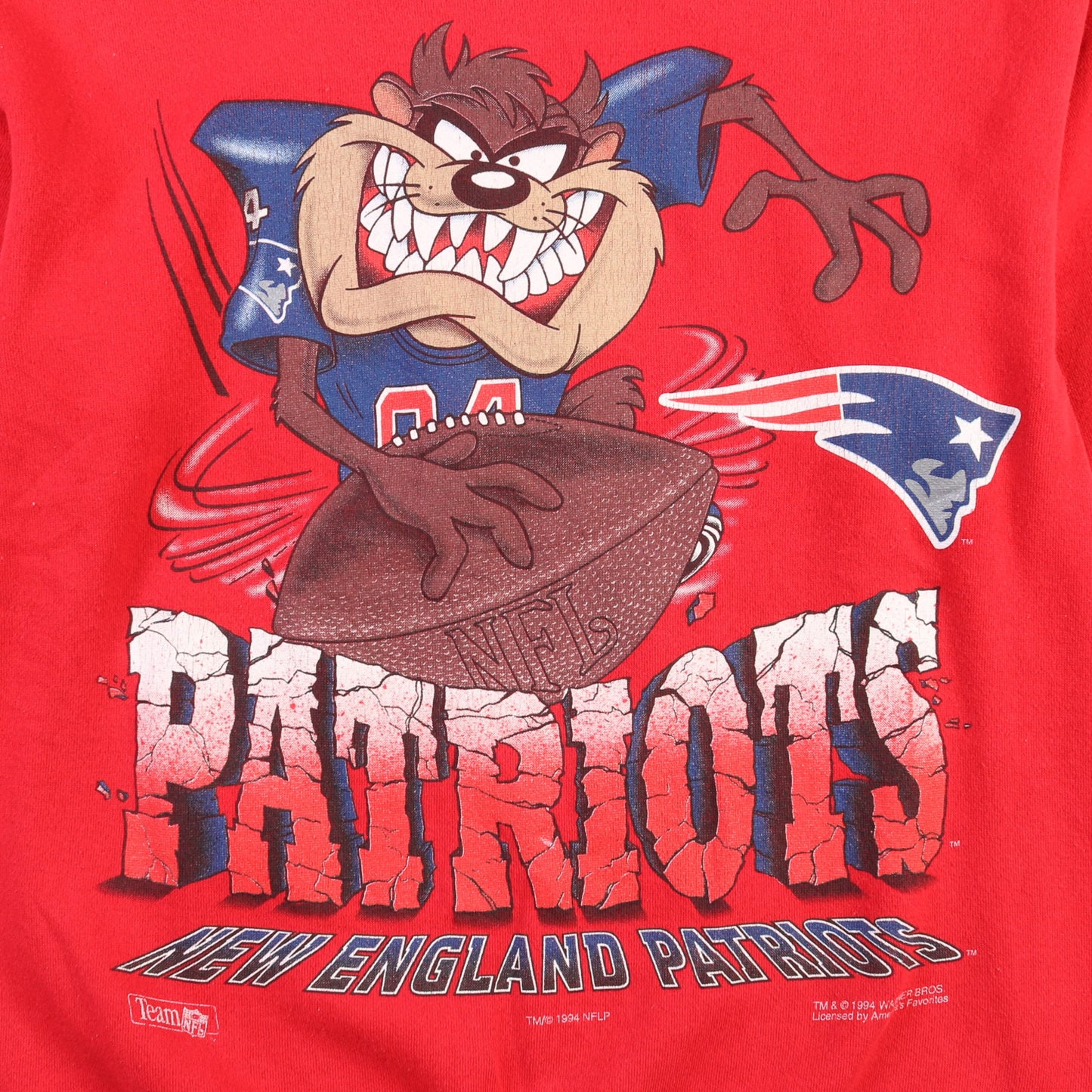 Vintage 'Taz Patriots' Graphic Sweatshirt - American Madness