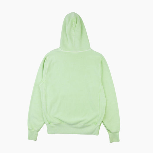 Embroidered Hooded Sweatshirt - Green