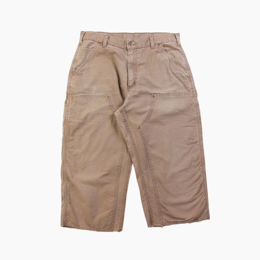 Vintage Carpenter Pants - Washed Brown- 33/20