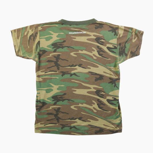 Vintage 'Woodland Camo' All Over Print T-Shirt