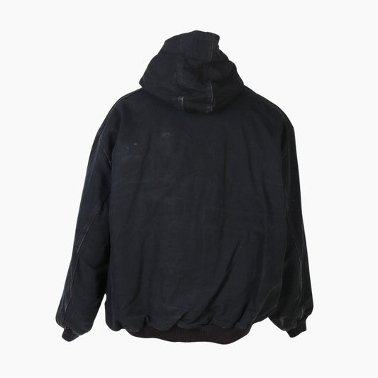 Active Hooded Jacket - Black