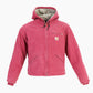 Active Hooded Jacket - Washed Pink