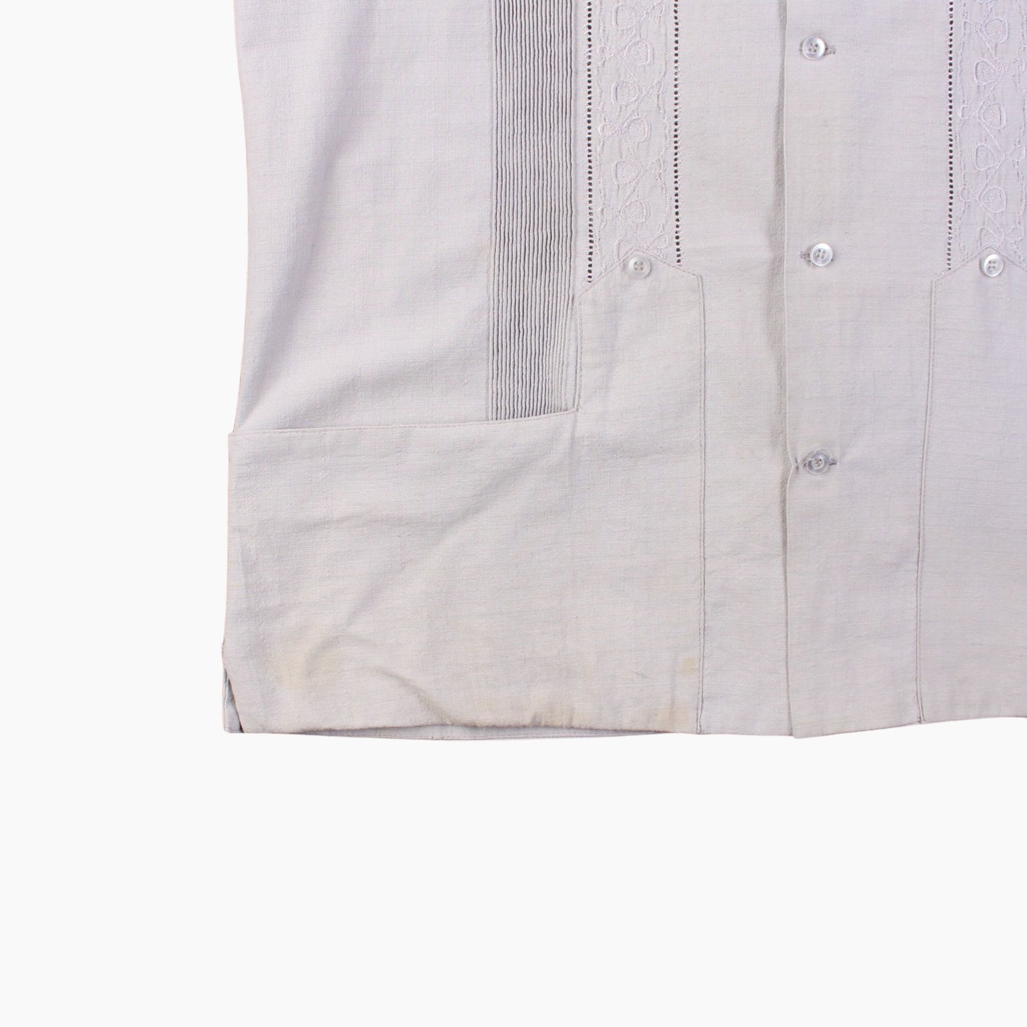 Vintage Cuban Guayabera Shirt