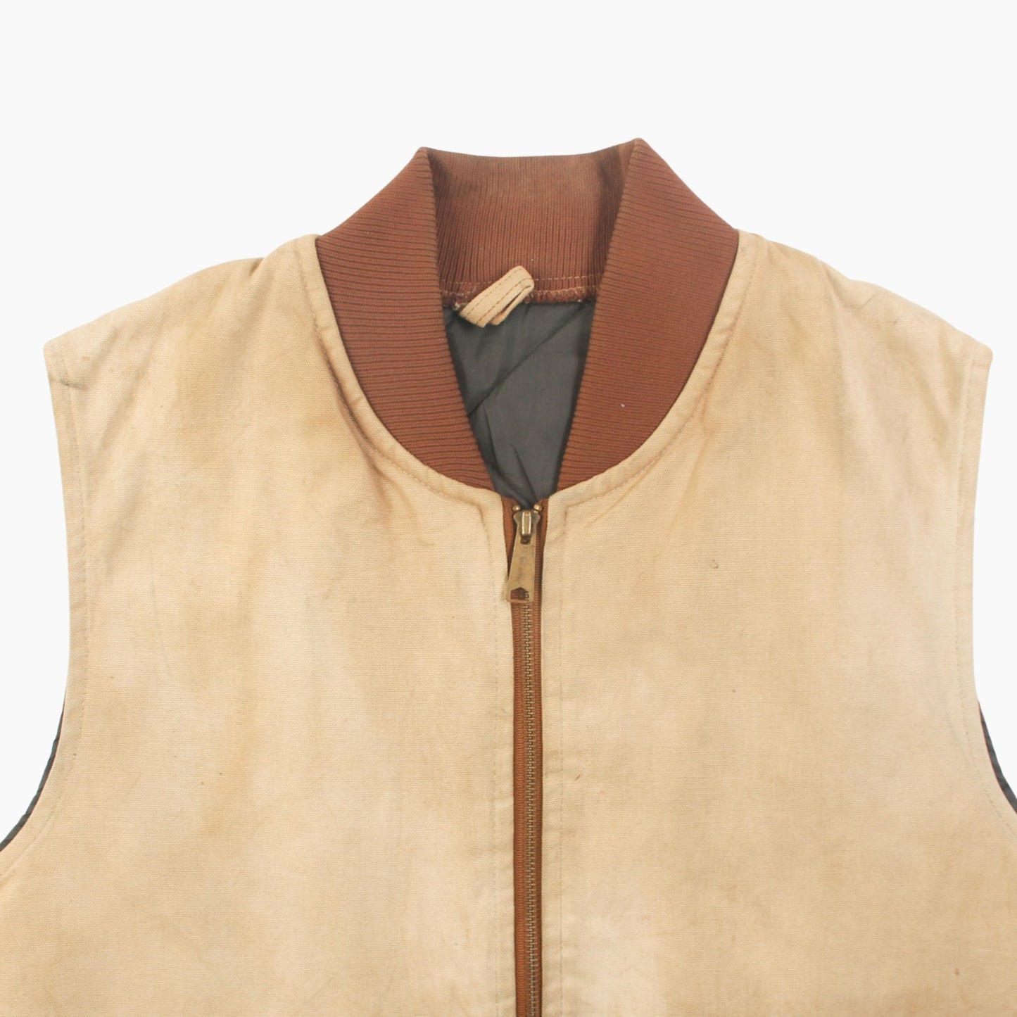 Lined Vest - Washed Sand