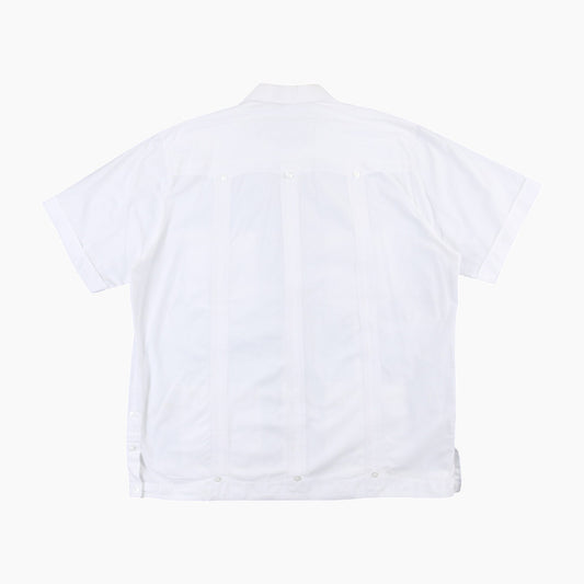 Vintage Cuban Guayabera Shirt