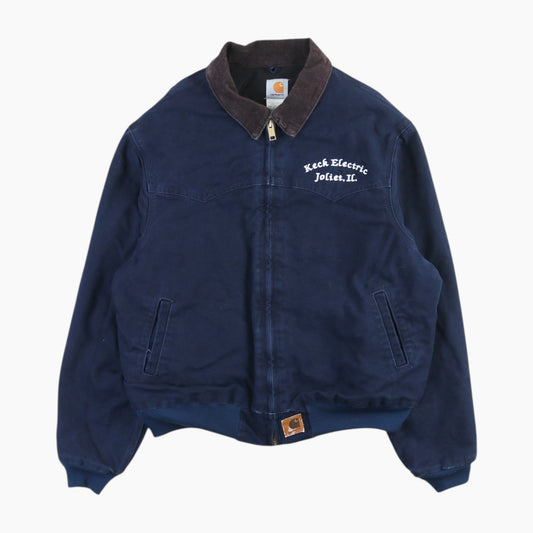 Santa Fe Bomber Jacket - Navy
