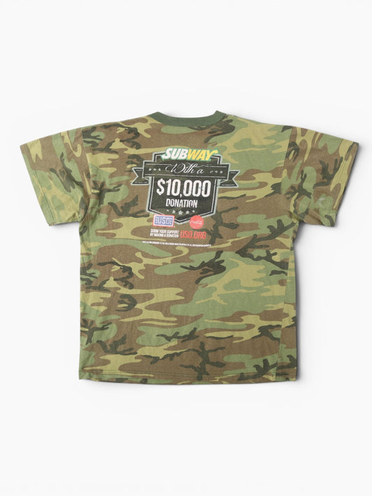 'Subway' Woodland Camouflage T-shirt