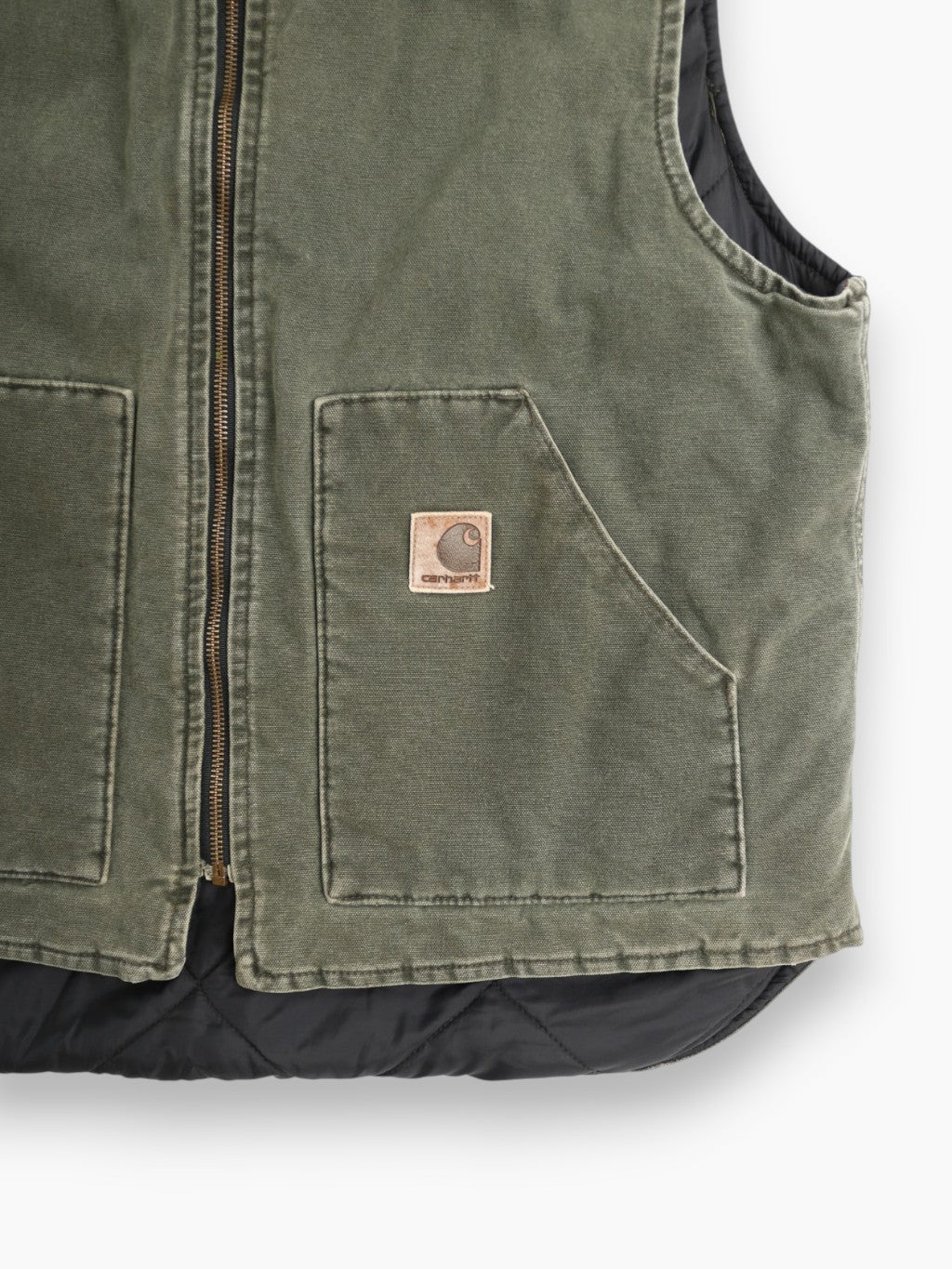 Lined Vest - Green