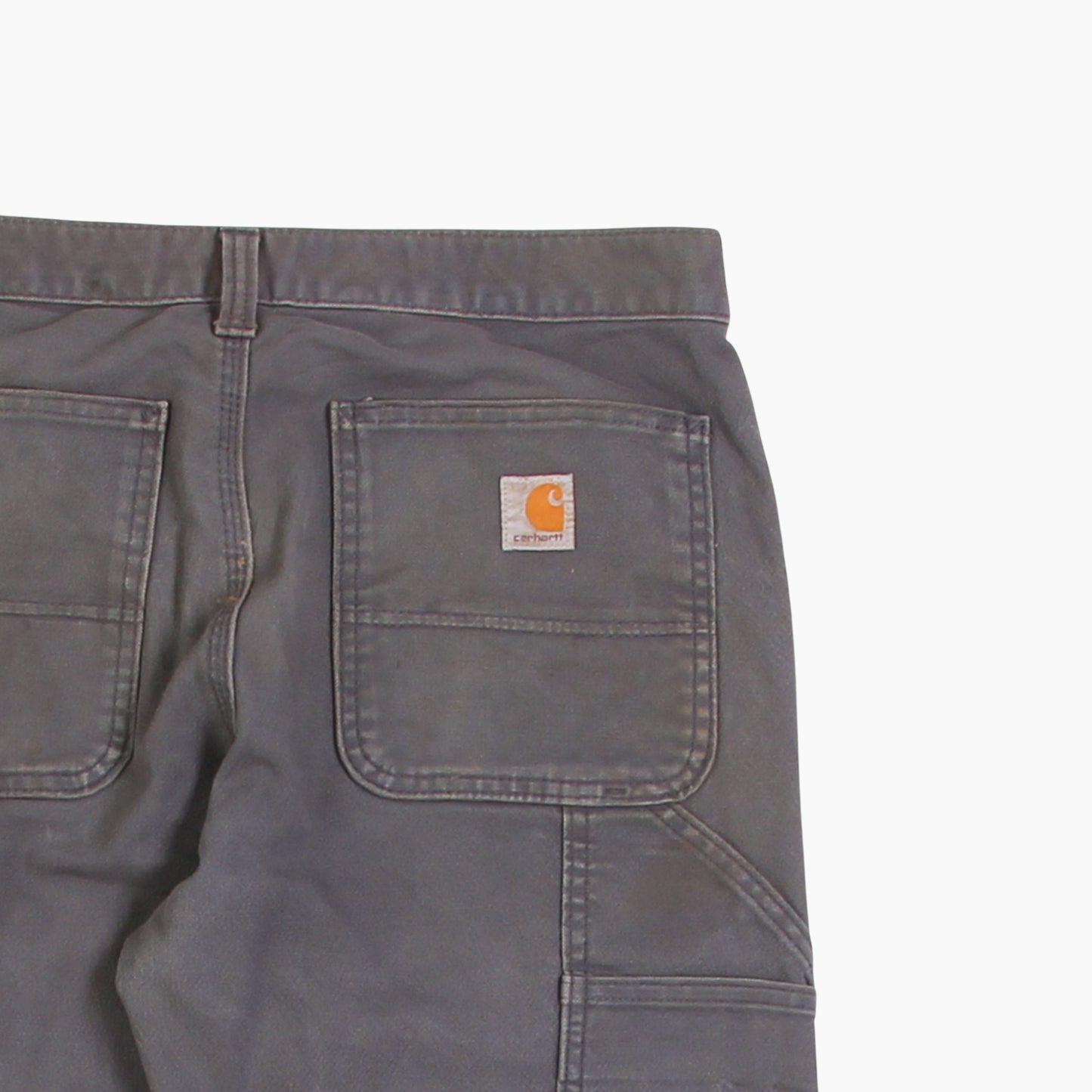 Vintage Double Knee Carpenter Pants - Grey - 31/30 - American Madness