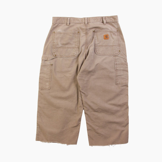 Vintage Carpenter Pants - Washed Brown- 33/20