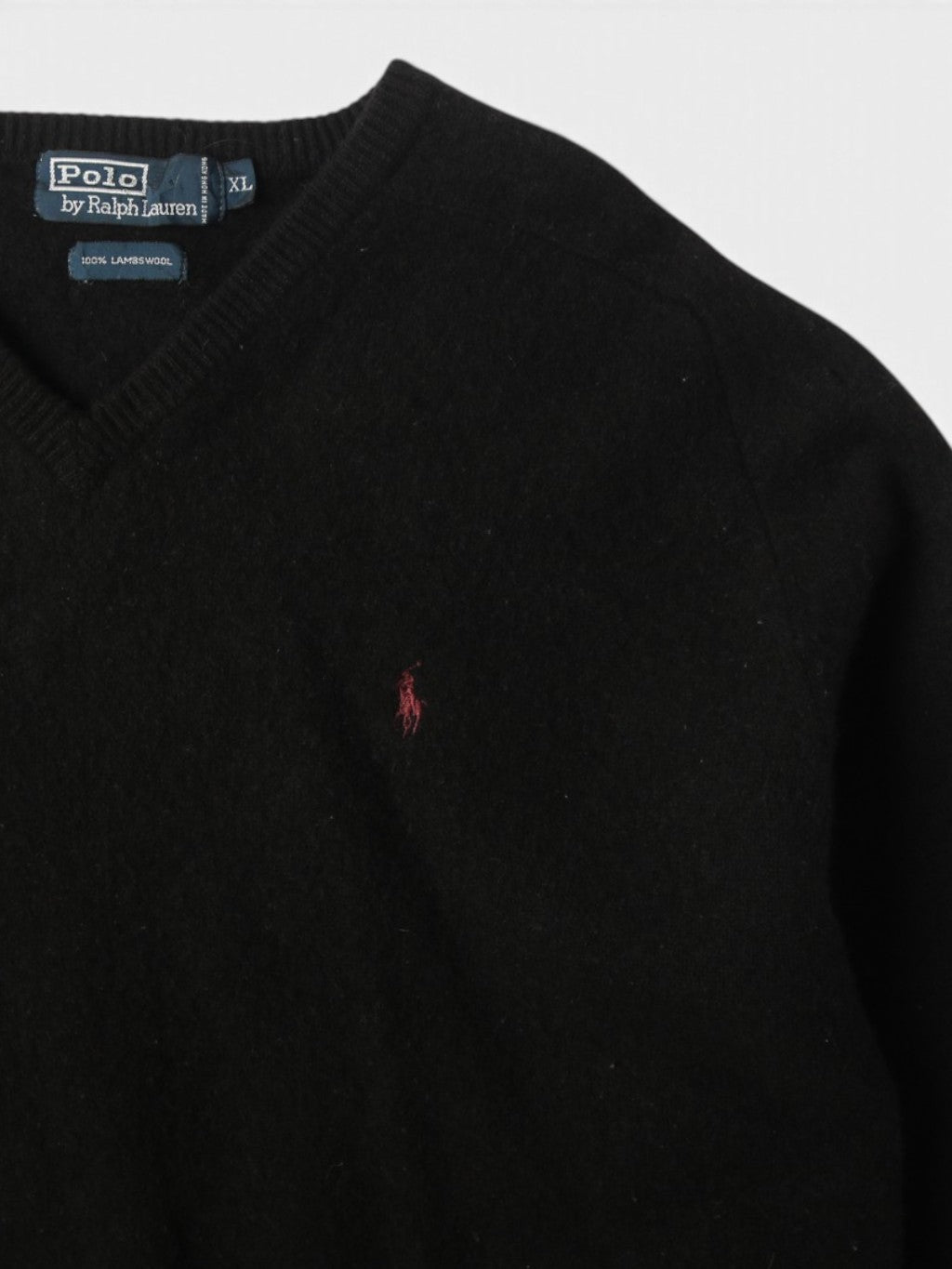 Lambs Wool Knit V-Neck