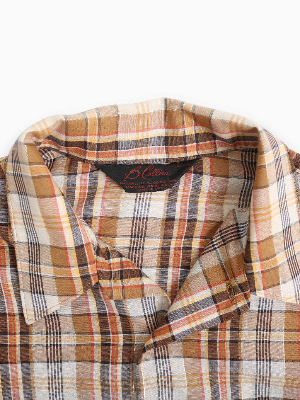 Vintage 'B Cellini' Short Sleeved Shirt