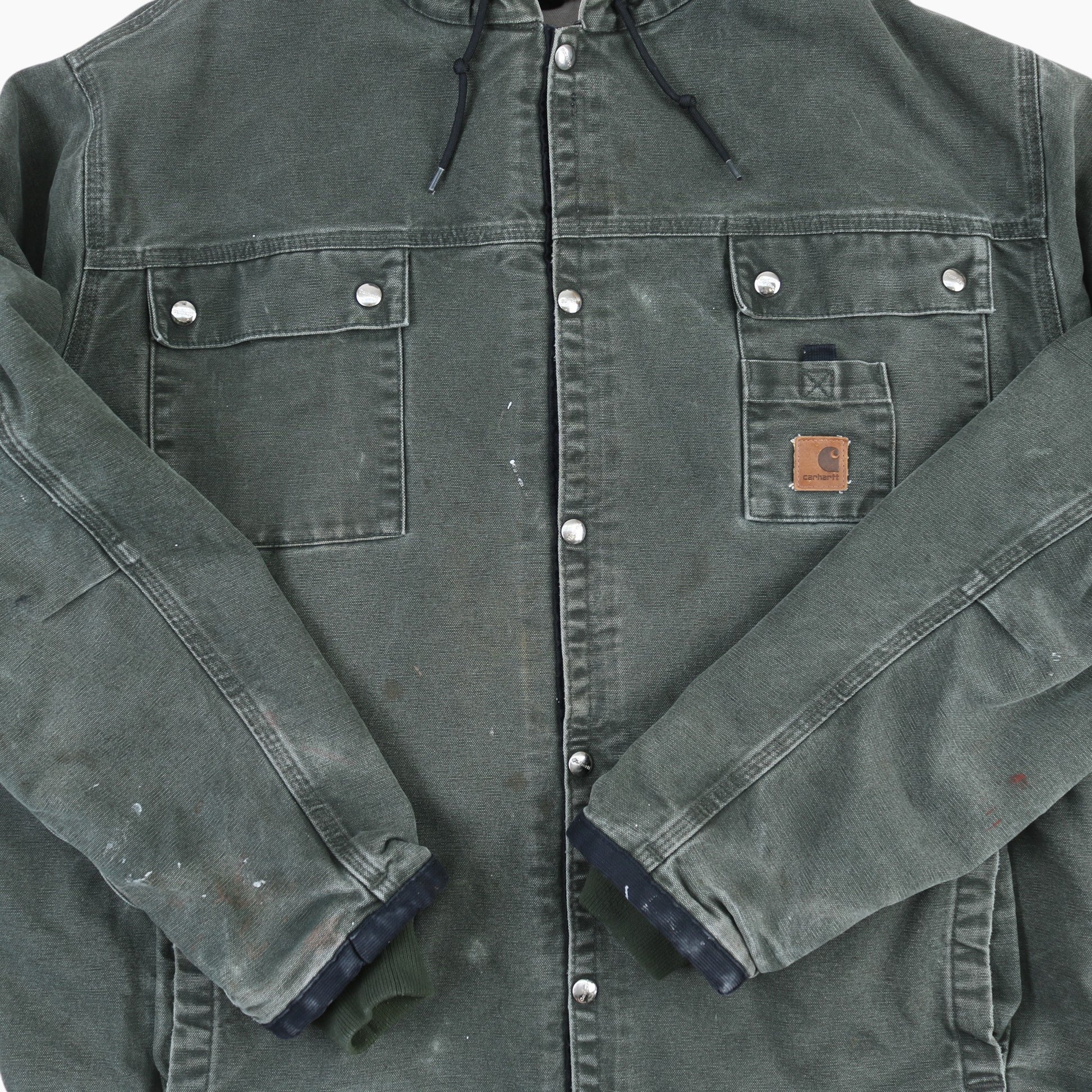 Active Hooded Jacket - Green