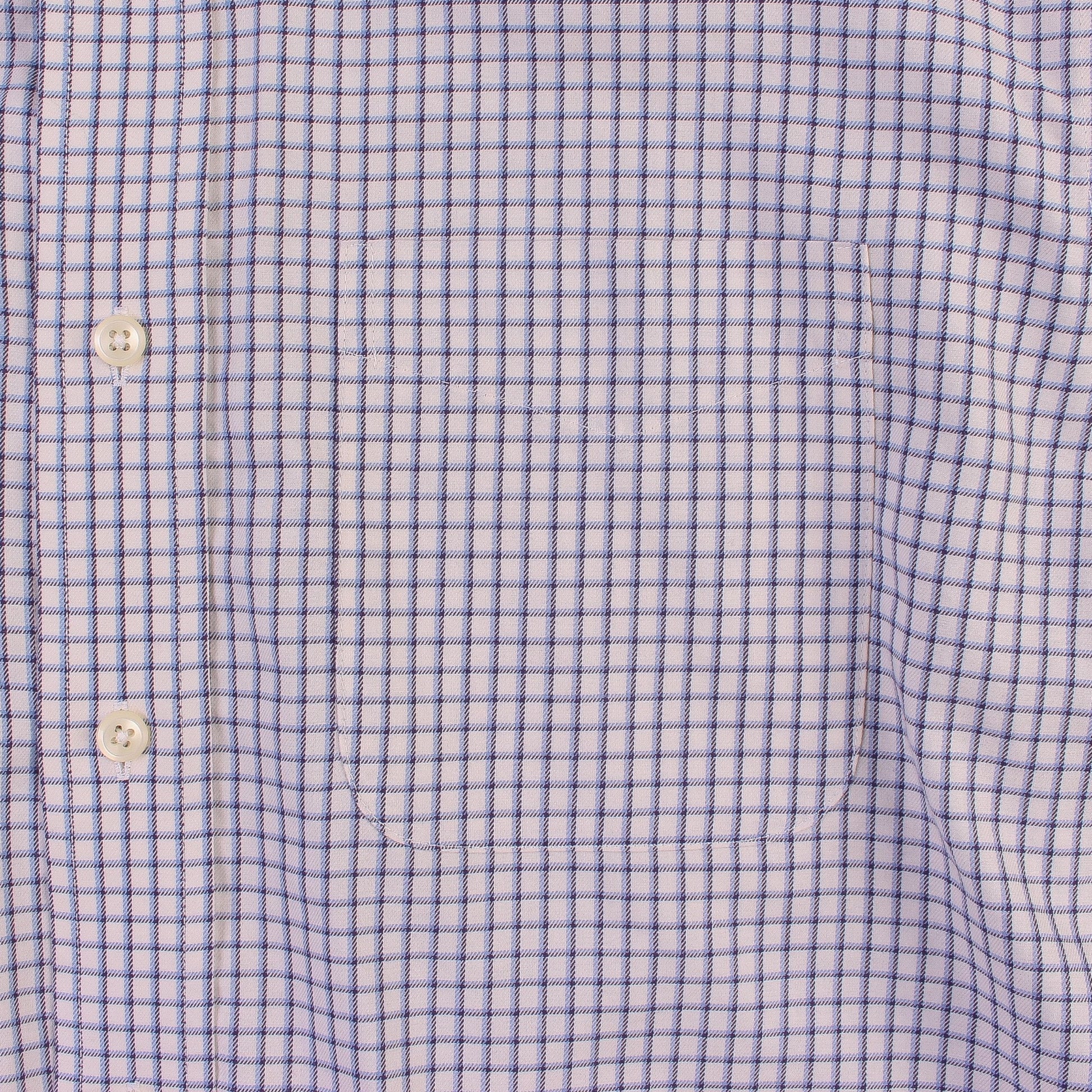Vintage Shirt - Blue and White Check - American Madness