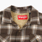 Vintage Flannel Overshirt - Brown Check