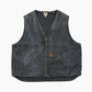 Lined Vest - Washed Charcoal