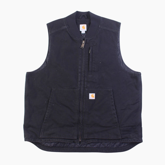 Lined Vest - Black - American Madness