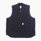 Lined Vest - Black