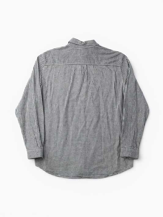 Vintage Flannel Shirt - Black Check