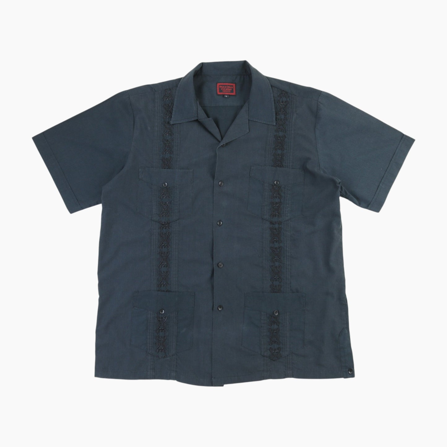 Vintage Cuban Guayabera Shirt