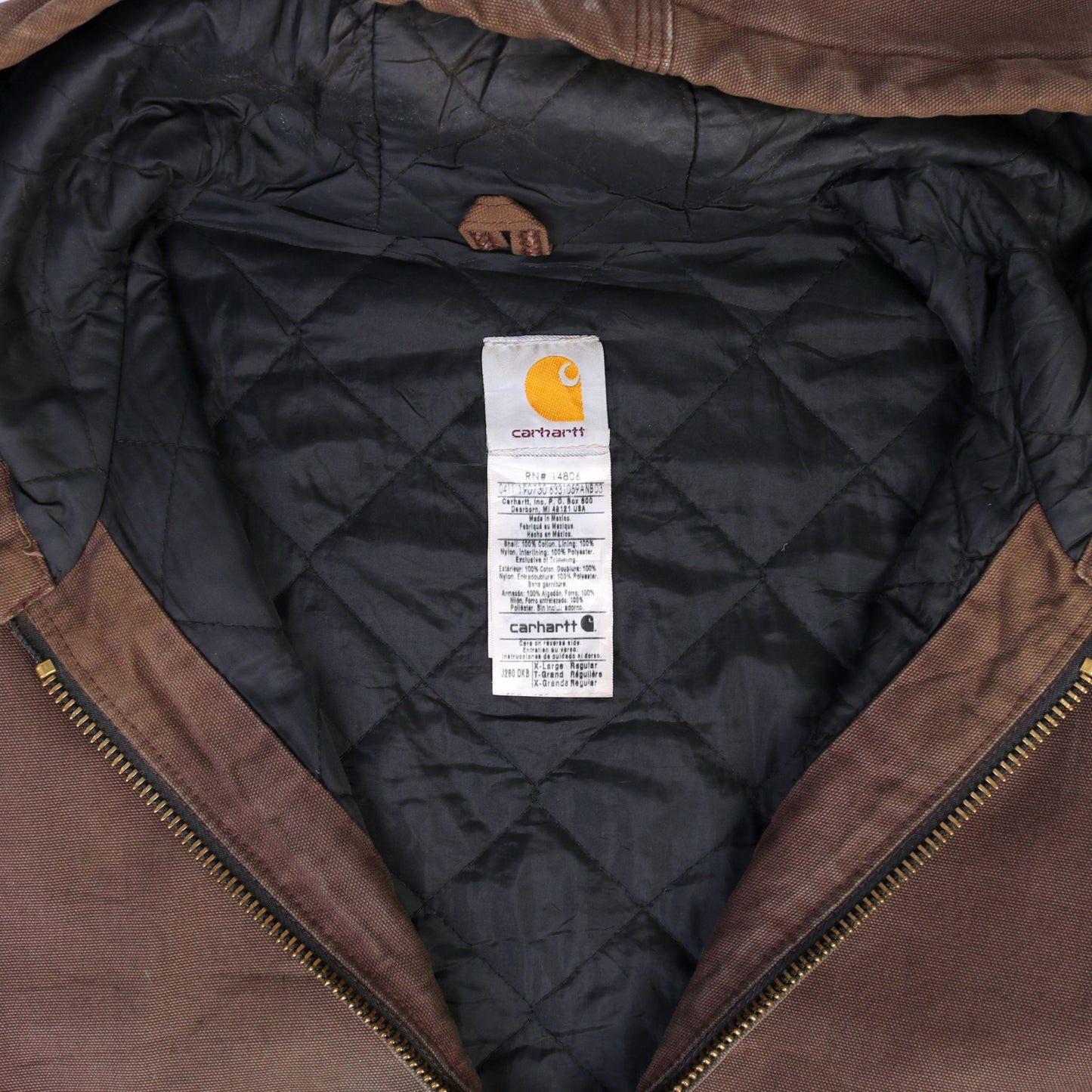 Active Hooded Jacket - Brown