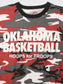 'Oklahoma Basketball' Red Camouflage T-Shirt