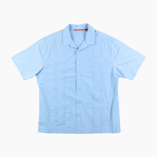 Vintage Cuban Guayabera Shirt