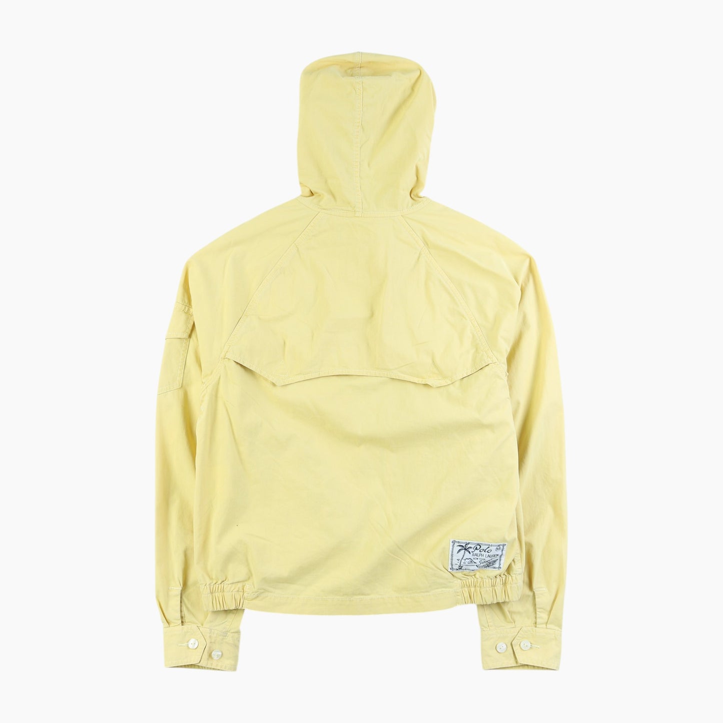Vintage Hooded Jacket - Yellow