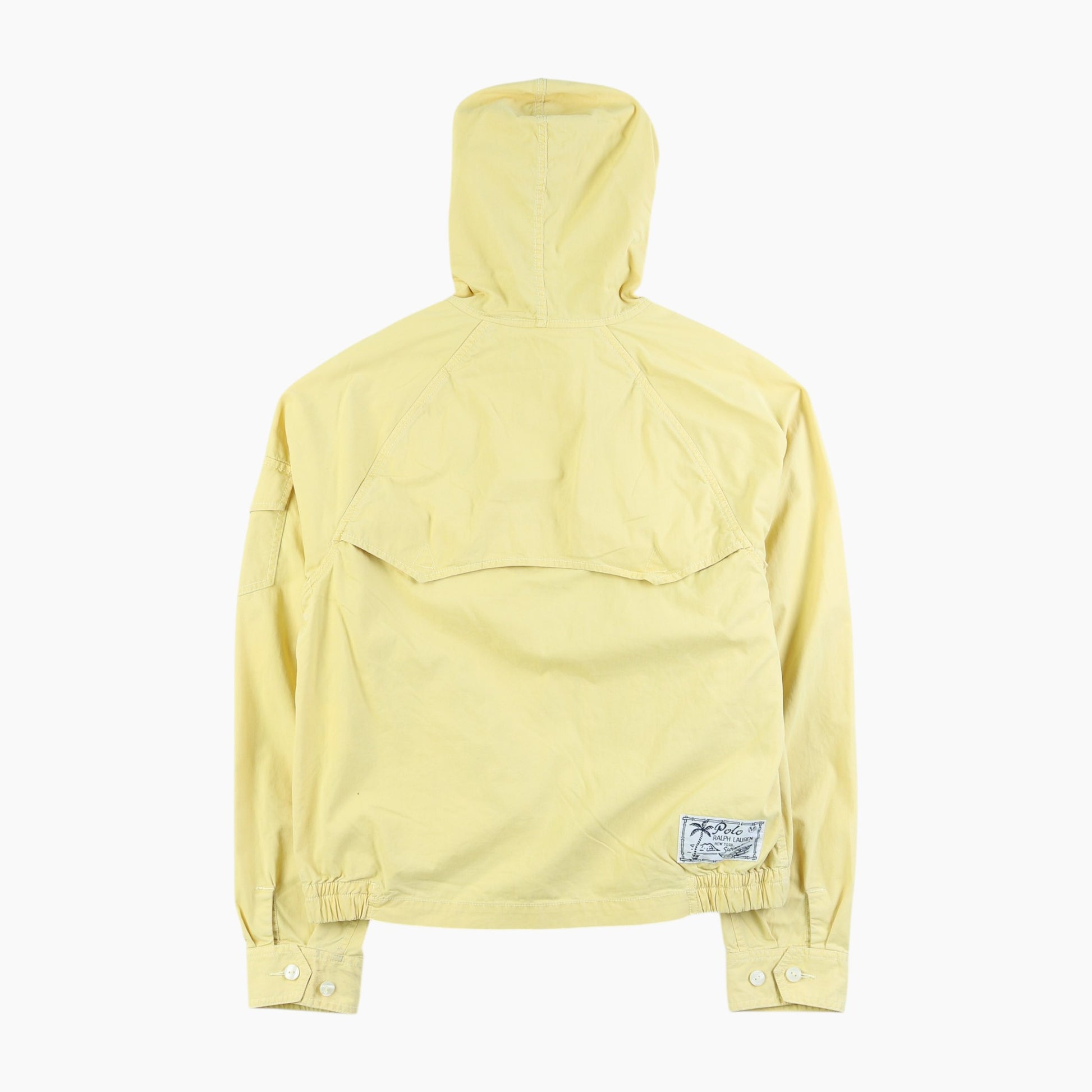 Vintage Hooded Jacket - Yellow