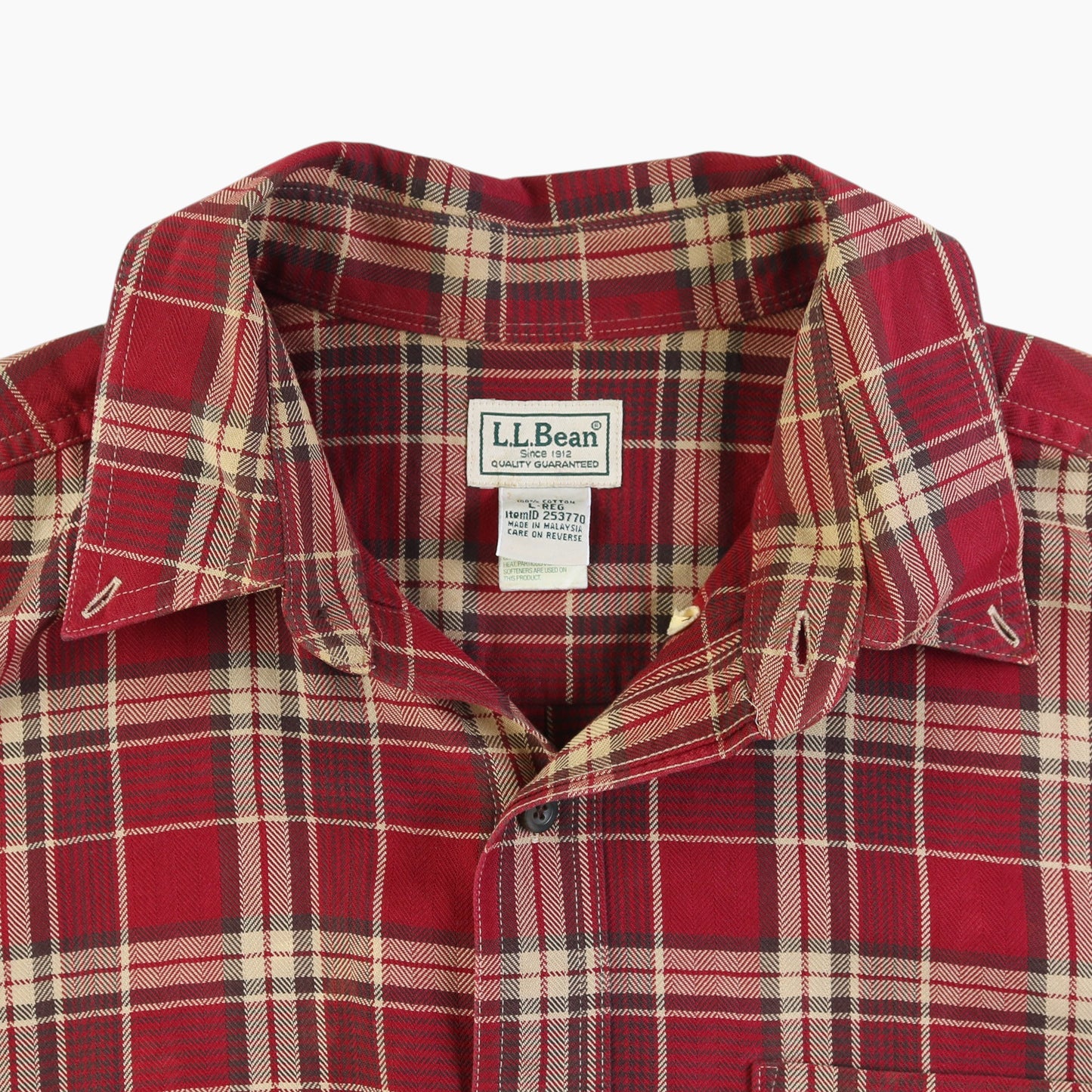 Vintage Shirt - Red Check