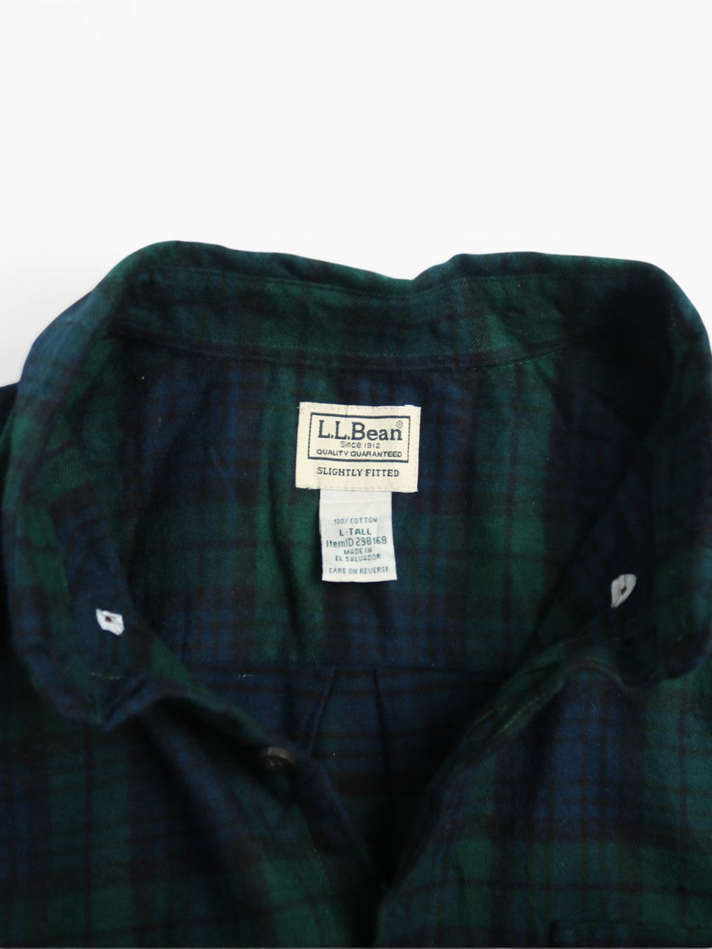 Vintage Shirt - Green Check
