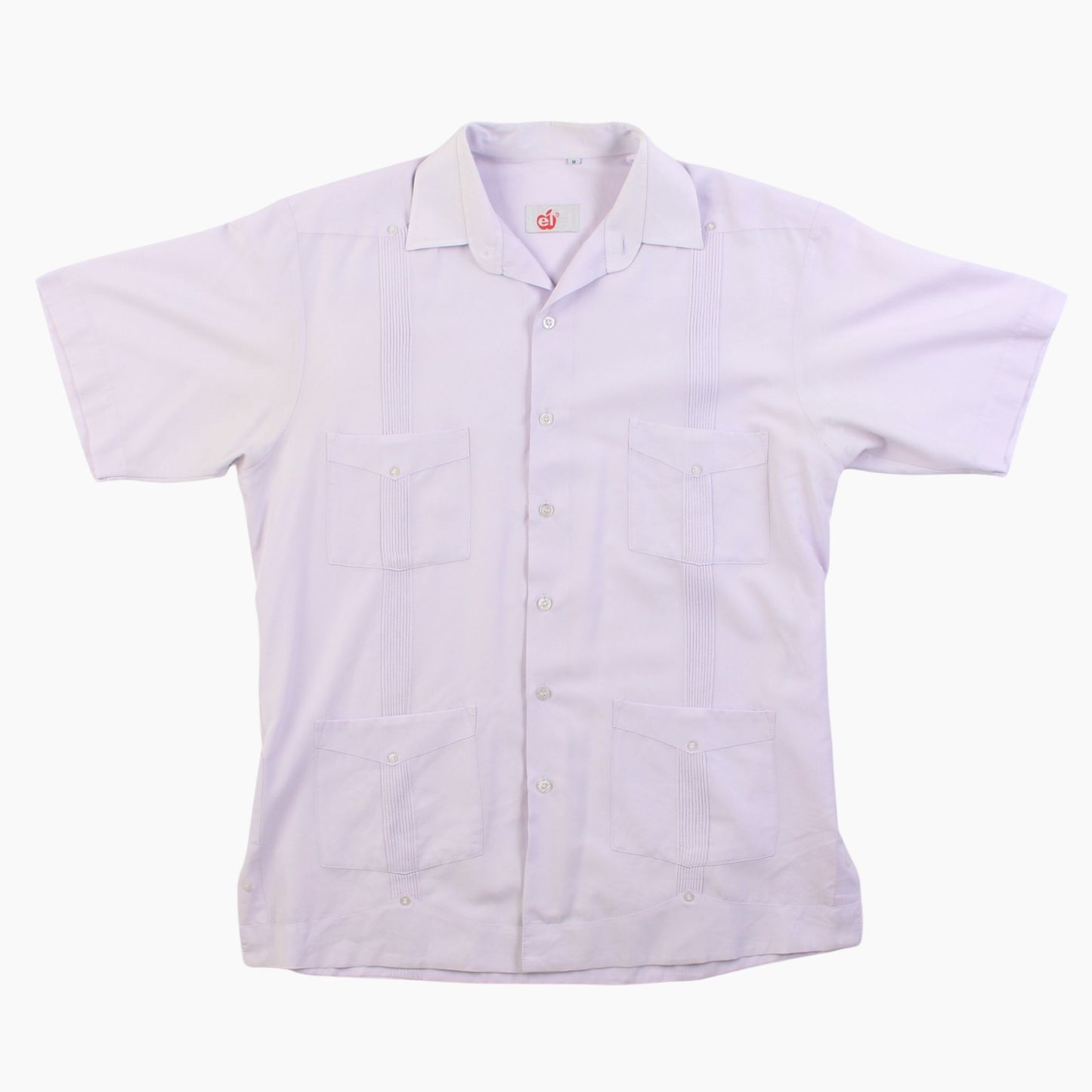 Vintage Cuban Guayabera Shirt